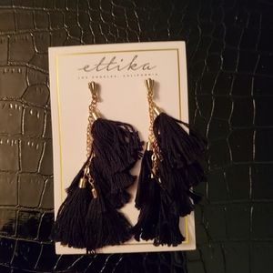 Ettika tassel earrings